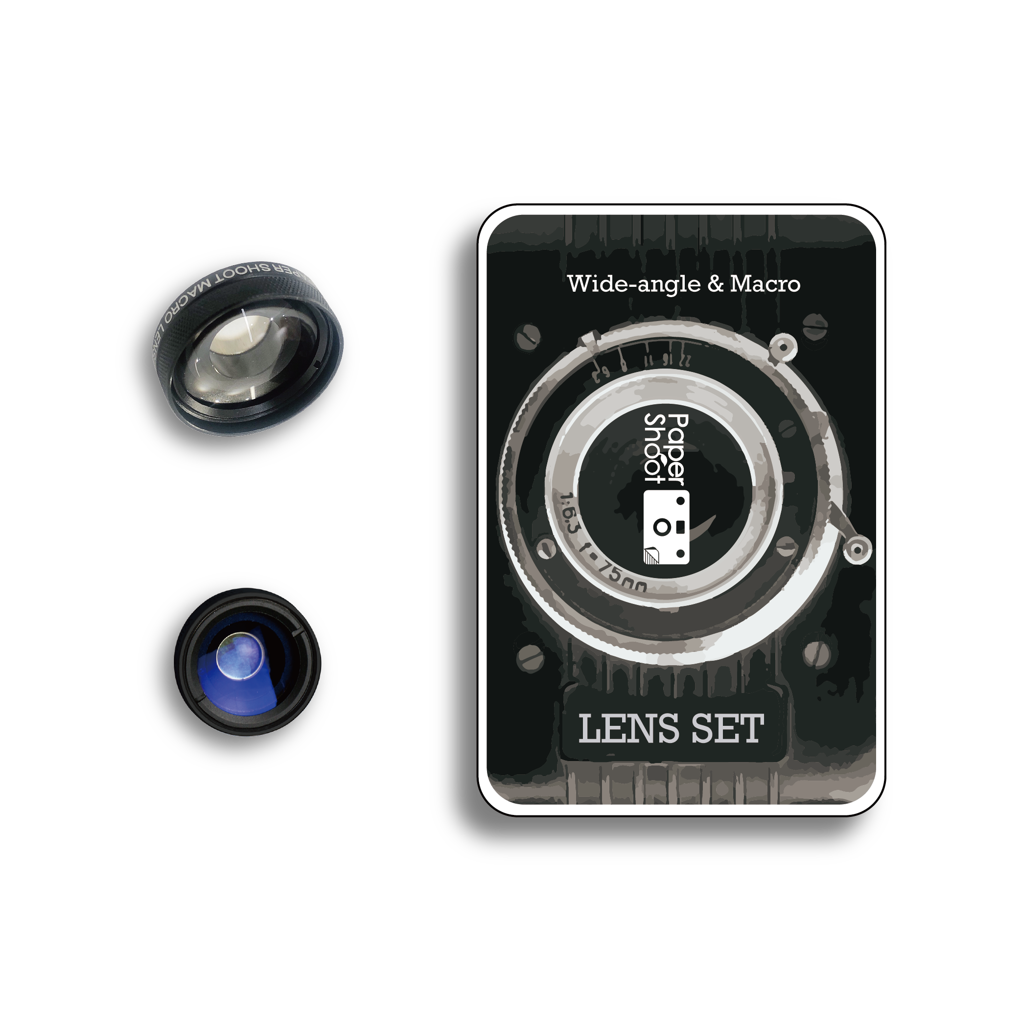 Wide and Macro Angle Lense Set