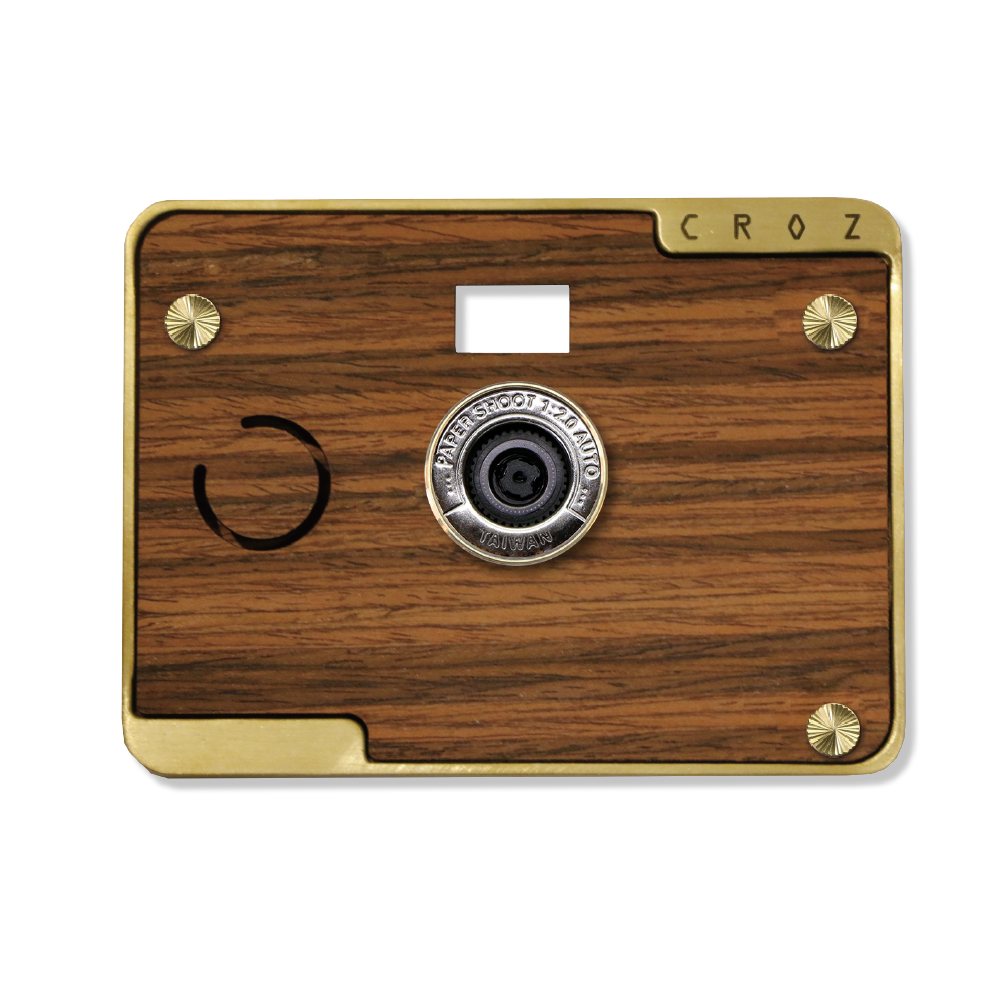 Croz Vintage Rosewood Camera Set