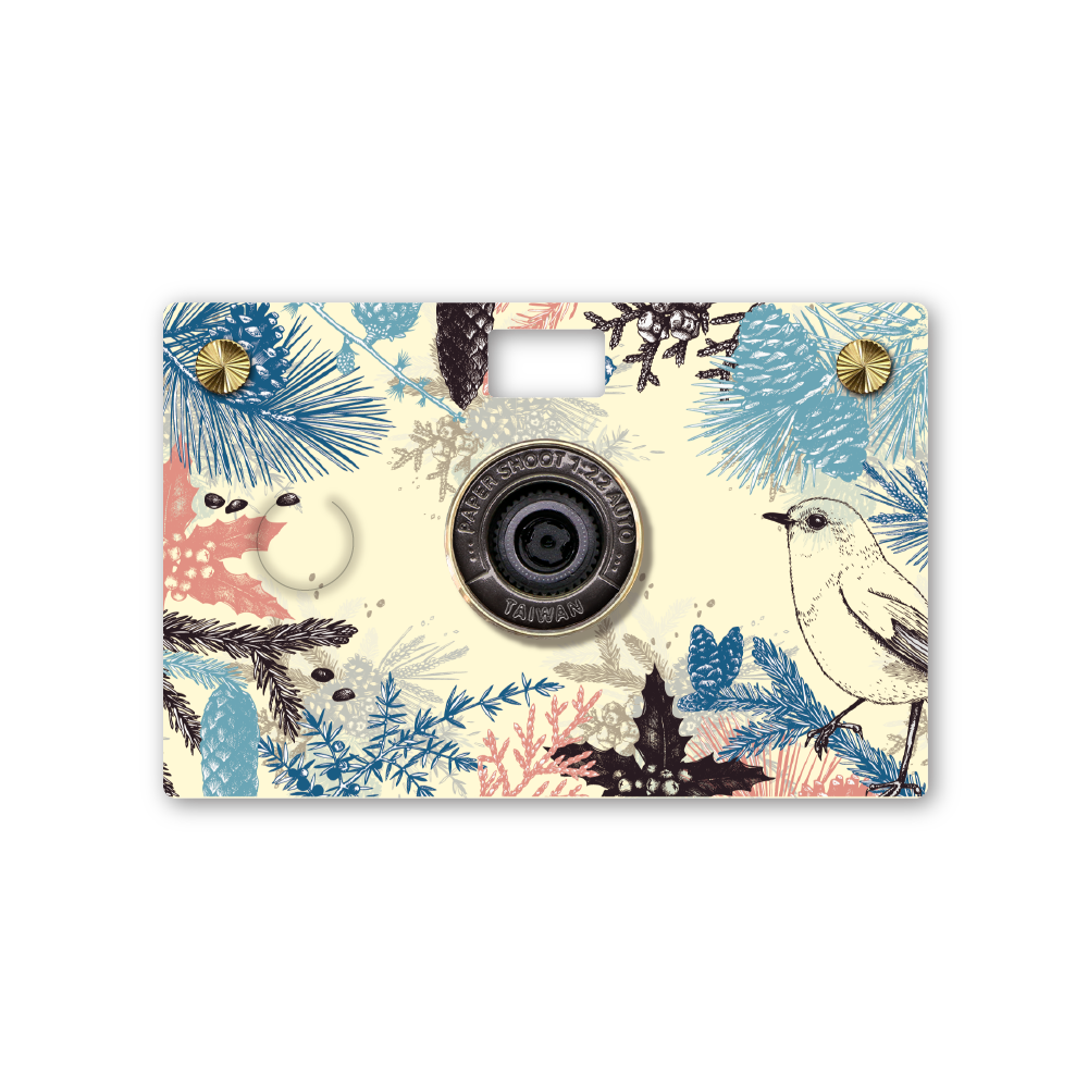 Bright Day Summer Bloom Paper Camera