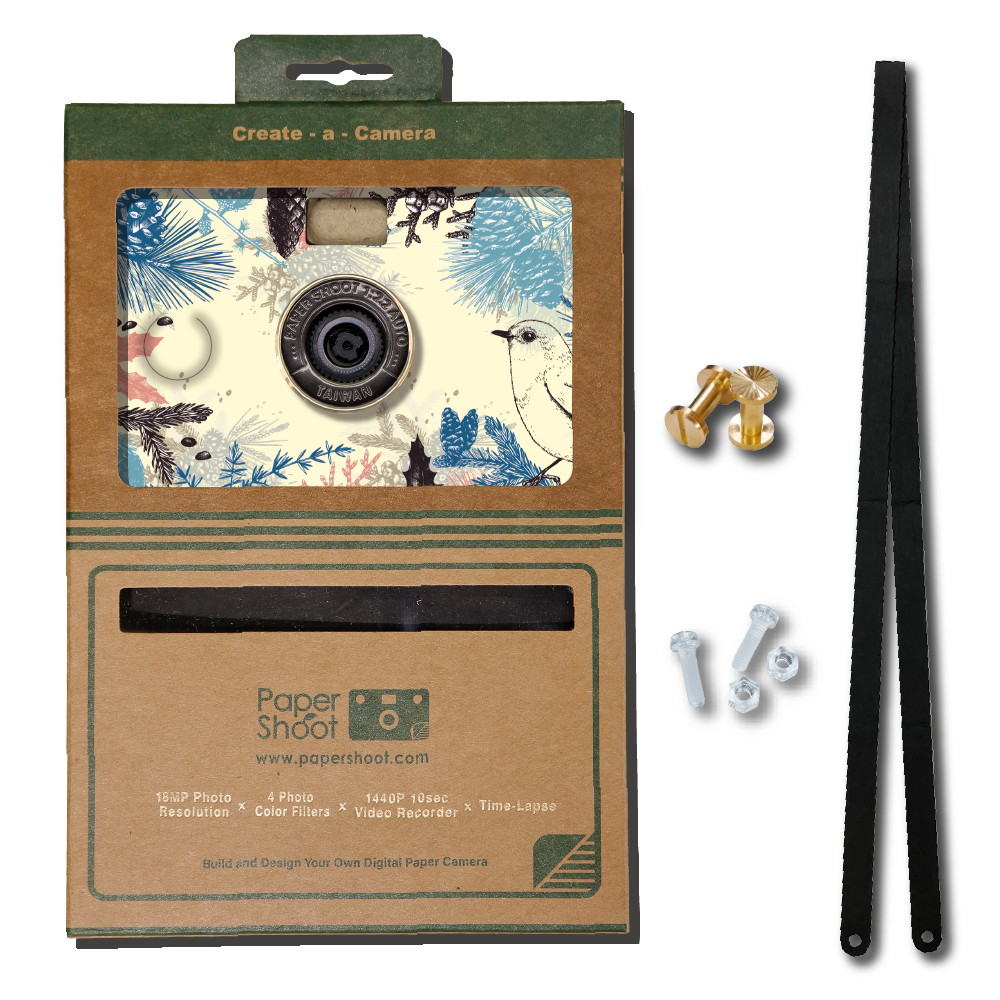 Bright Day Summer Bloom Paper Camera