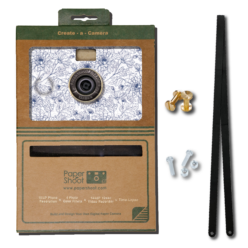 Midsummer Summer Bloom Paper Camera