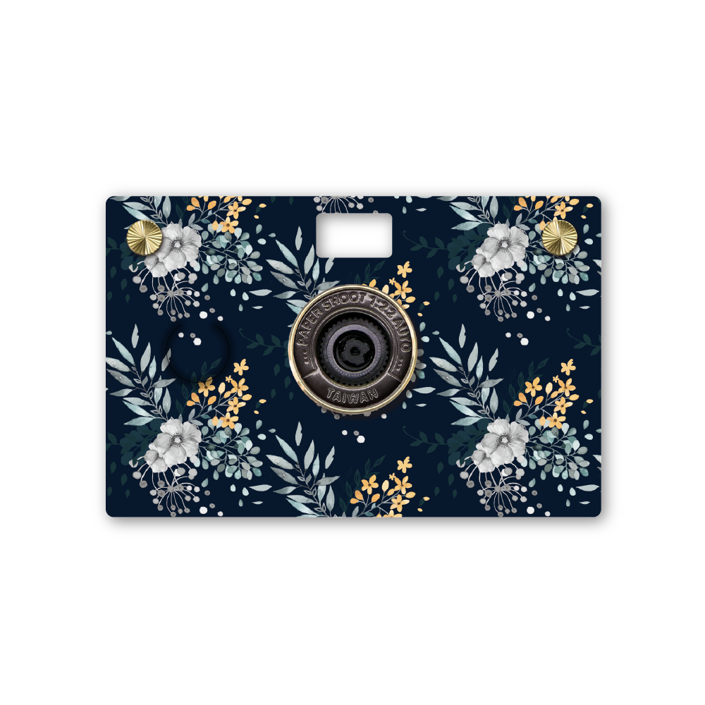 Quiet Summer Bloom Paper Camera