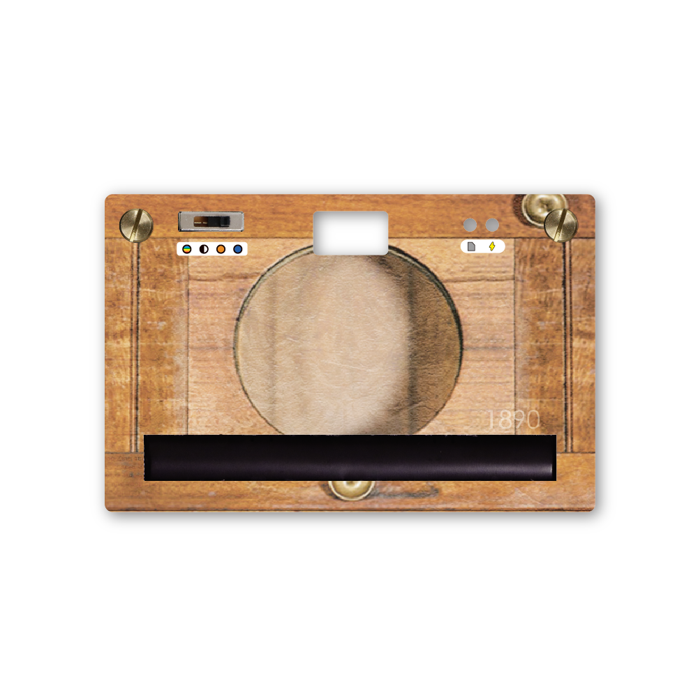 Vintage 1890's Paper Camera