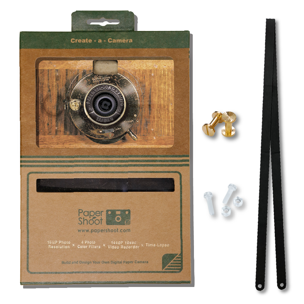 Vintage 1890's Paper Camera