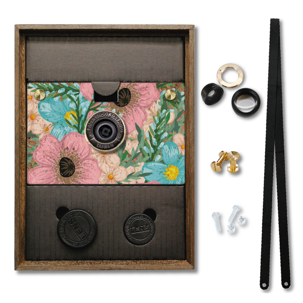 Secret Garden Cork Camera Set